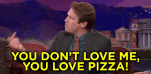pete holmes conan you dont love me you love pizza pizza