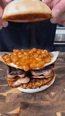 English Breakfast Sandwich Food GIF