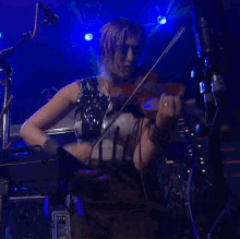 Playing Violin Arcade Fire GIF - Playing Violin Arcade Fire The Suburbs Song GIFs