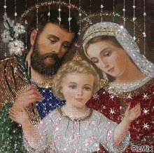 holy family saint joseph mother mary mary