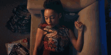 Trying To Get Comfortable GIF - Dear White People Dear White People Gi Fs Logan Browning GIFs