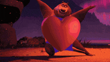 Boog Bear GIF - Boog Bear Heart GIFs