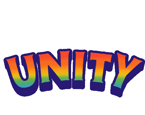 Unity Come Together Sticker - Unity Come Together Unite Stickers