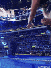 a picture of a wrestling ring with the hashtag r/livmorganlust