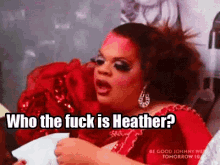 Heather Red GIF - Heather Red Drag GIFs