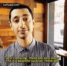 So It'S Amazing. Thank You Very Much!This Is A Beautiful Surprise. Thank You.Gif GIF - So It'S Amazing. Thank You Very Much!This Is A Beautiful Surprise. Thank You Riz Ahmed Face GIFs