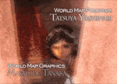 world map program tatsuya yoshinari world map graphics masahide tanaka world map graphics