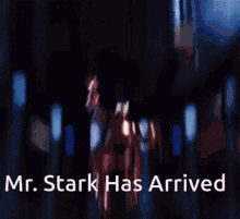 Stark Iron Man GIF - Stark Iron Man Mr Stark Has Arrived GIFs