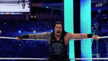 Roman Reigns Spear GIF - Roman Reigns Spear The Undertaker GIFs