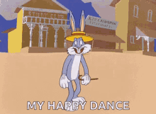 warner bros the looney tunes show bugs bunny dance happy