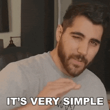 Its Very Simple Rudy Ayoub GIF - Its Very Simple Rudy Ayoub Its Very Easy GIFs
