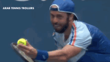 Paolo Lorenzi Serve Arab Tennis Trollers GIF - Paolo Lorenzi Serve Arab Tennis Trollers Tennis GIFs