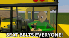 Seat Belts Everyone Seat Belt GIF - Seat Belts Everyone Seat Belt Wear Your Seat Belt GIFs