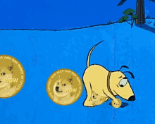 Doge Mining Mining Coins GIF - Doge Mining Mining Coins Mining Dogecoines GIFs
