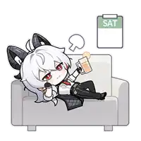 a cartoon character is laying on a couch with a cup of beer .