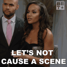 Lets Not Cause A Scene Pamela GIF - Lets Not Cause A Scene Pamela Bruh Show GIFs