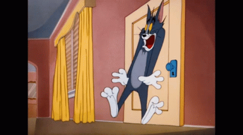 Running Away Tom GIF - Running Away Tom Tom And Jerry - Discover & Share  GIFs