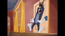Running Away Tom GIF - Running Away Tom Tom And Jerry GIFs