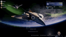 a screen shot of a video game with the director waiting for fireteam leader displayed