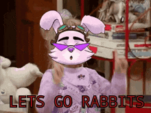 Flippinrabbit Lets Go Rabbits GIF