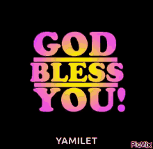 God Bless God Bless You GIF - God Bless God Bless You Yamilet GIFs