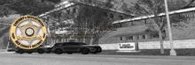 two sheriff 's cars are parked in front of the red county sheriff department