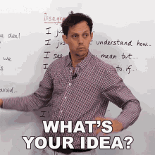 Whats Your Idea Benjamin GIF - Whats Your Idea Benjamin Engvid GIFs