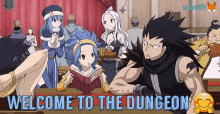 dungeon fairy tail guild welcome to the dungeon