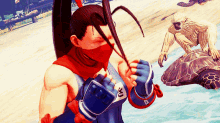 Street Fighter Ibuki GIF - Street Fighter Ibuki Beach GIFs