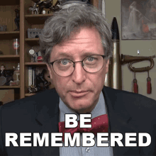 Be Remembered Lance Geiger GIF - Be Remembered Lance Geiger The History Guy GIFs