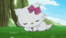 Hello Kitty Sleeping GIF - Hello Kitty Sleeping Cat GIFs