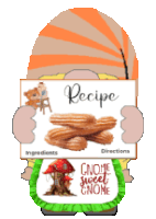 Gnome Recipes Sticker - Gnome Recipes Stickers