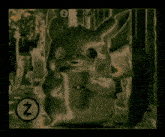 a drawing of a cat with the letter z in the circle