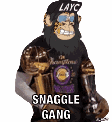 layc snaggle gang snaggletooth snaggletooth gang angry gold tooth