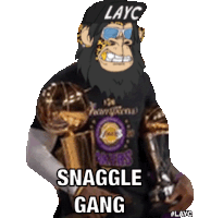 Layc Snaggle Gang Sticker - Layc Snaggle Gang Snaggletooth Stickers