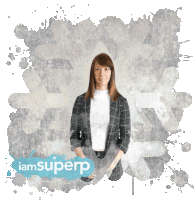 Isabelle Hanssen Superp Sticker - Isabelle Hanssen Superp Iamsuperp Stickers
