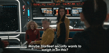 Maybe Starfleet Security Wants To Weigh In On This Captain Christopher Pike GIF - Maybe Starfleet Security Wants To Weigh In On This Captain Christopher Pike Anson Mount GIFs
