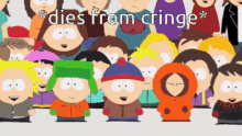 Dies From Cringe South Park GIF - Dies From Cringe South Park Kenny GIFs