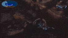 a blurred image of a sonic the hedgehog logo in the background