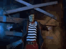 Scared Themask GIF - Scared Themask Jim GIFs