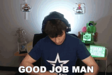 Good Job Man Vulkan Gaming GIF - Good Job Man Vulkan Gaming Nice Job GIFs