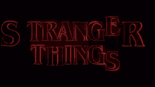 Stranger Things Logo GIF - Stranger Things Logo GIFs