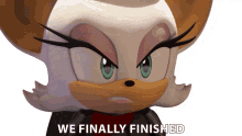 we finally finished what we started rouge the bat sonic prime at long last we got to finish what we started we managed to finish what we initiated