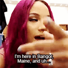 Wwe Sasha Banks GIF - Wwe Sasha Banks Im Here In Bangor Maine And Uh GIFs