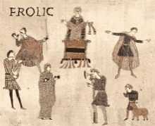 frolichard frolic medieval party party hard lit