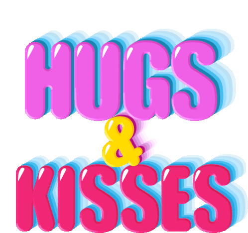 Hugs And Kisses Xoxo Sticker