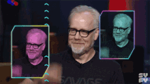 salute adam savage the great debate laughing thats funny