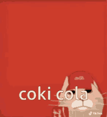 Coki Cola Cat Sprit GIF - Coki Cola Cat Sprit Coca Cola Cat GIFs