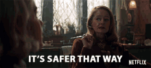 Its Safer That Way Miranda Otto GIF - Its Safer That Way Miranda Otto Zelda Spellman GIFs