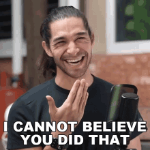 I Cannot Believe You Did That Wil Dasovich GIF - I Cannot Believe You Did That Wil Dasovich Wil Dasovich Vlogs GIFs